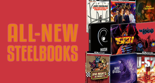 All-New Steelbooks | Cinema 1 In-store and Online