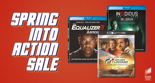 Sony Spring Into Action Sale | Cinema 1 In-store and Online